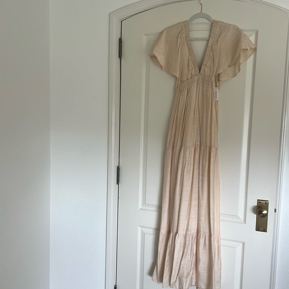 Maxi Cream Dress